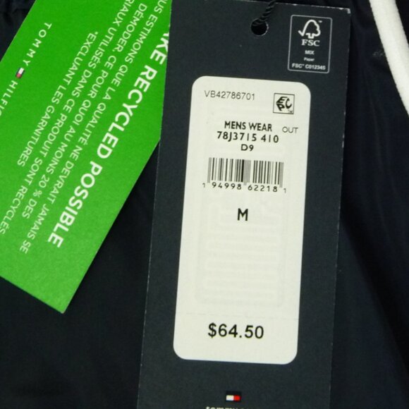 TOMMY HILFIGER SWIM TRUNKS SIZE MEDIUM - Picture 9 of 12